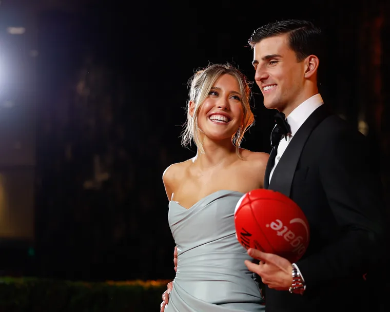 Nick Daicos and Arlene Jones 2024 Brownlow Medal