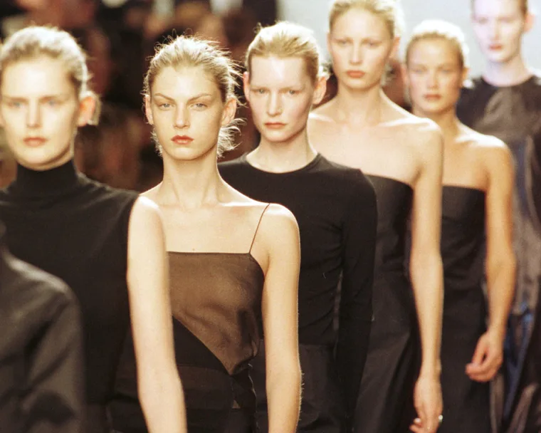 Calvin Klein Fall/Winter 1999 runway show new york