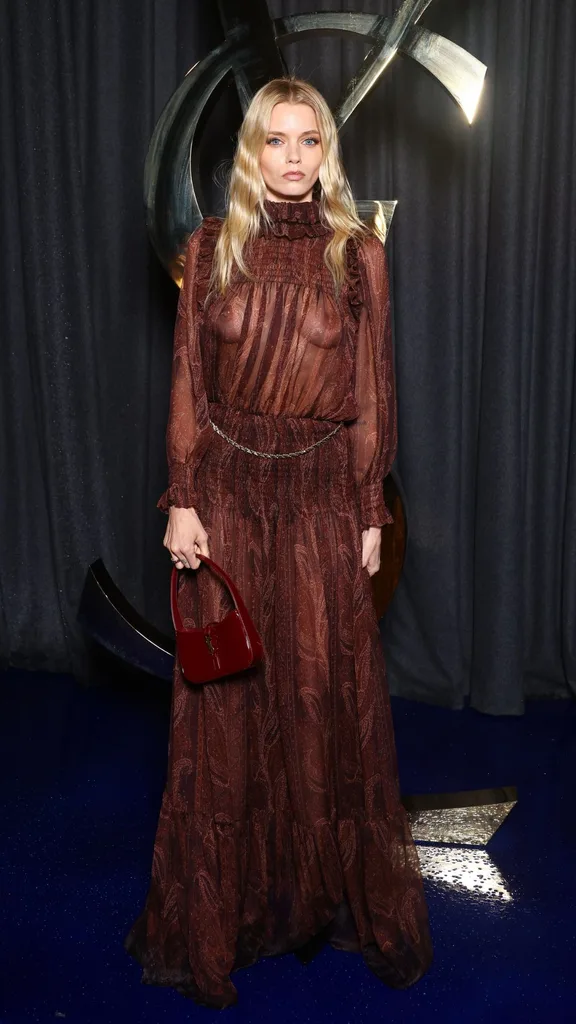Abbie Lee Kershaw at Saint Laurent