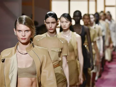 hermes spring summer 2025 runway finale