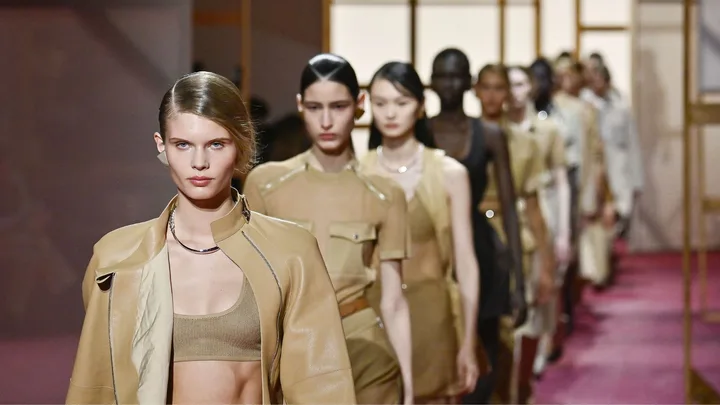 hermes spring summer 2025 runway finale