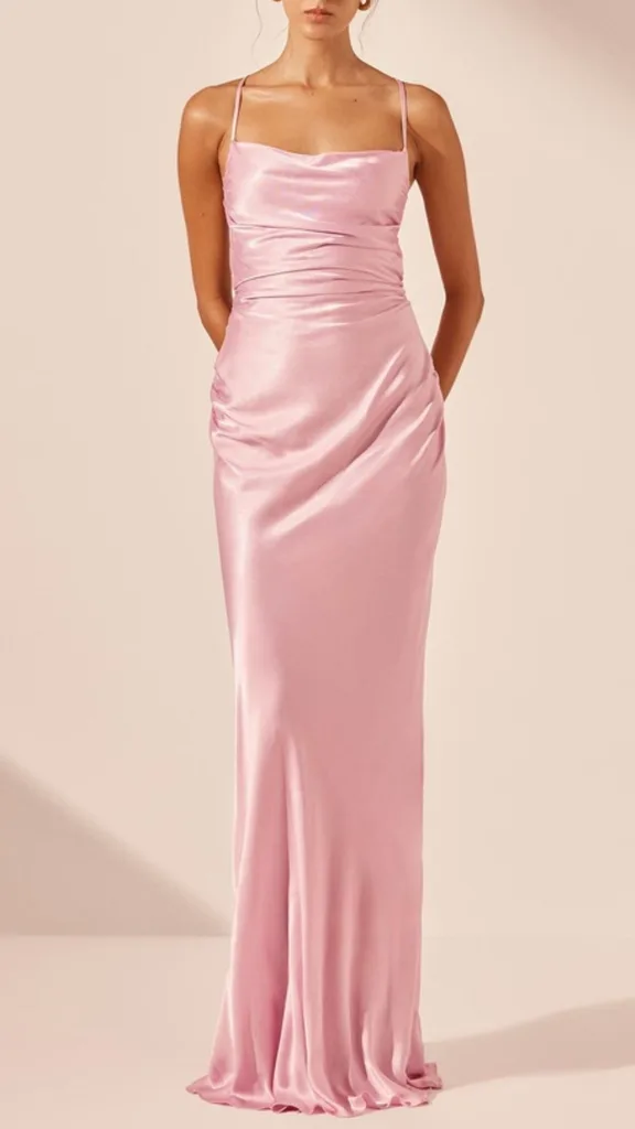 shona joy pink la lune formal dress at the iconic