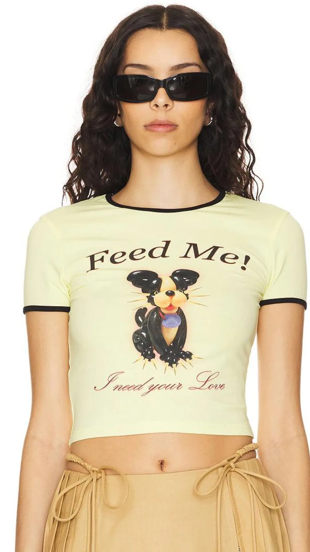 Revolve "Pet Me" Balloon Dog T-Shirt 