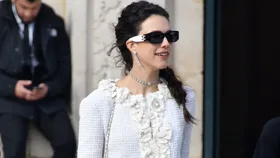 Margaret Qualley Chanel fashion week