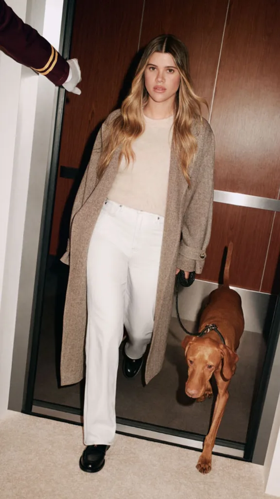 Sofia Richie Grainge in Tommy Hilfiger's holiday campaign