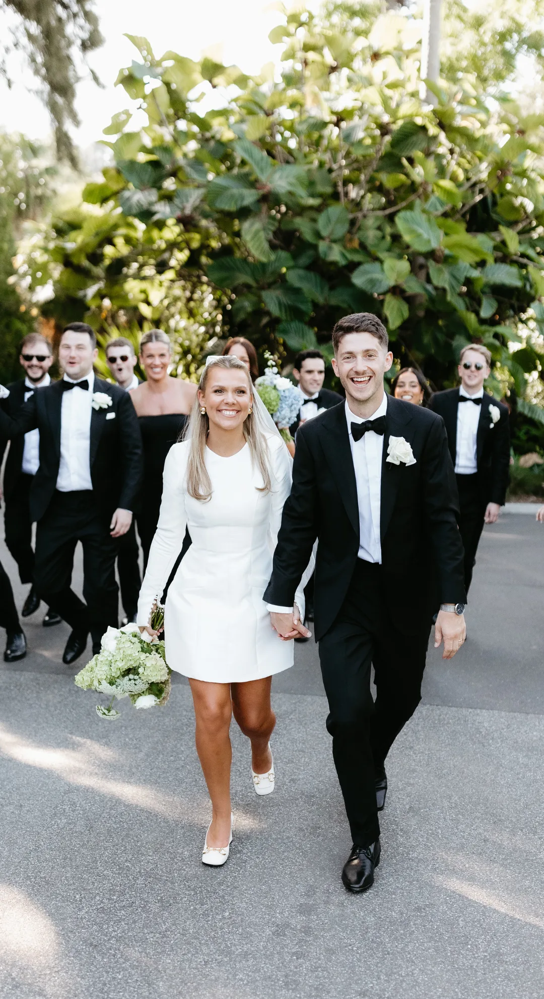 Real bride Zara McDonald and husband Oliver Keogh share their wedding with ELLE Australia.