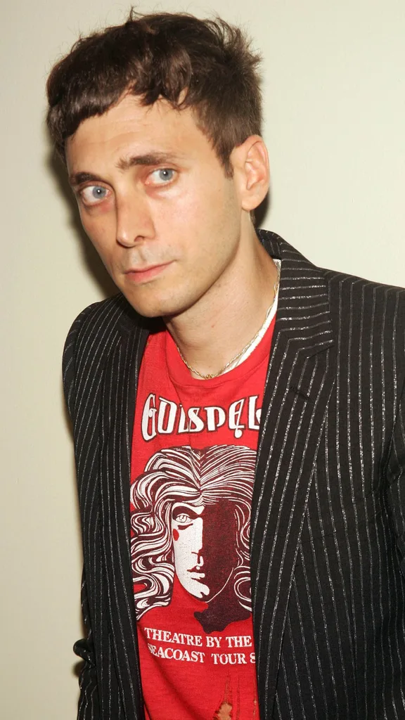 Designer Hedi Slimane attends the HBO Films and Picturehouse premiere of "Last Days" at The Sunshine Theatre July 19, 2005 in New York City.