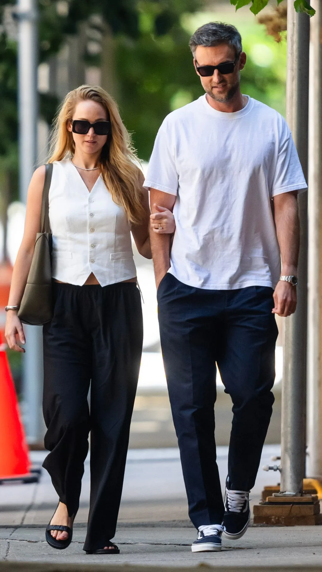 Jennifer Lawrence and husband Cooke Maroney