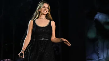 US singer and songwriter Lana Del Rey performs on stage during the 20th edition of the 'Rock en Seine' music festival in Saint-Cloud, Paris' suburb, on August 21, 2024.