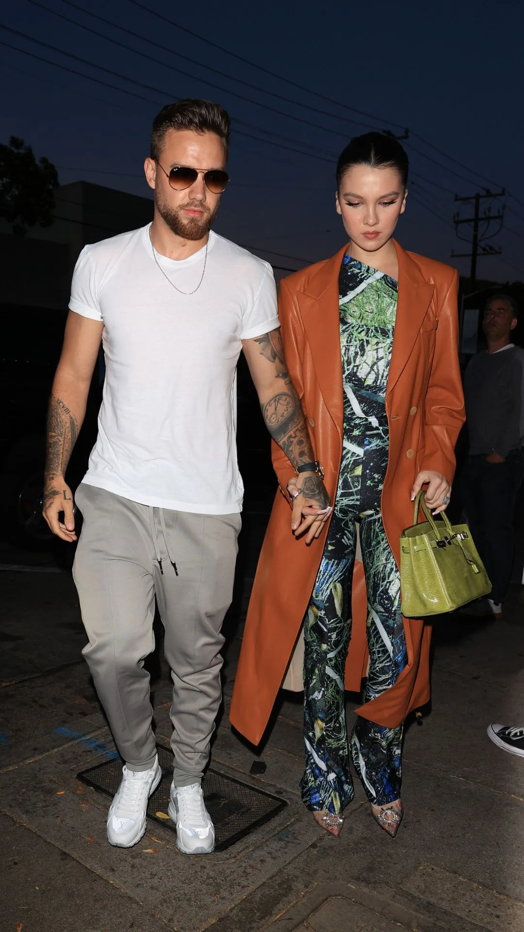 Liam Payne and Maya Henry are seen on March 24, 2022 in Los Angeles, California.