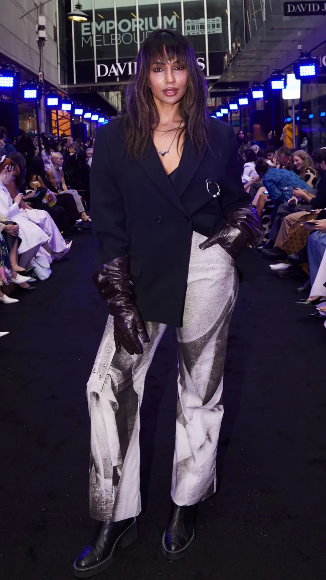 Sharon Johal at Melbourne Fashion Week