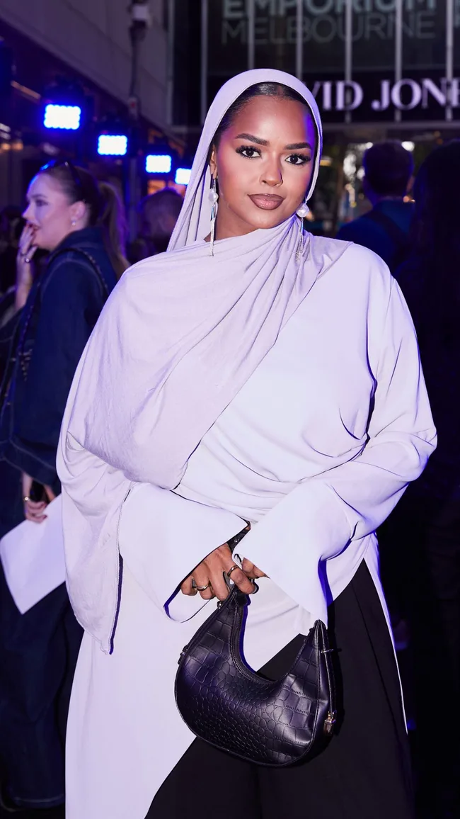 Monha Khalifa at Melbourne Fashion Week