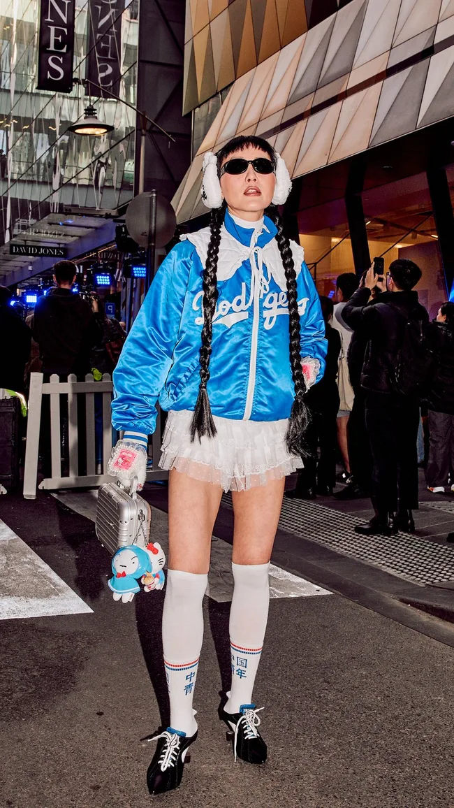 Guests at Melbourne Fashion Week