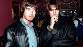 Noel and Liam Gallagher of Oasis in the 90s. The pair will be touring Australia in 2025