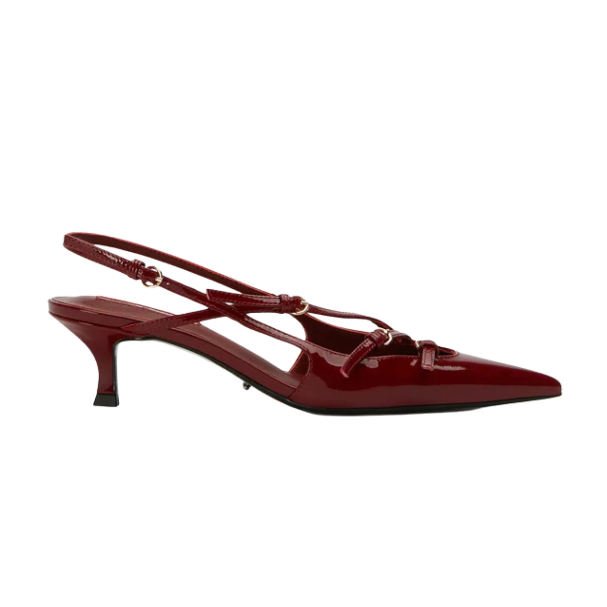 Tony Bianco Koko Bordeaux Patent 