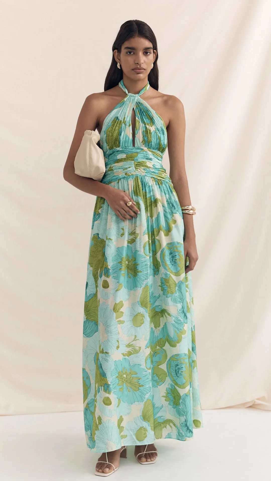 Seychelles, Ruched Maxi Dress