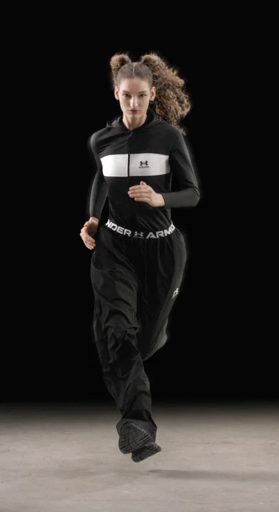 Balenciaga and Under Armour collaborate on luxe athletic collection.