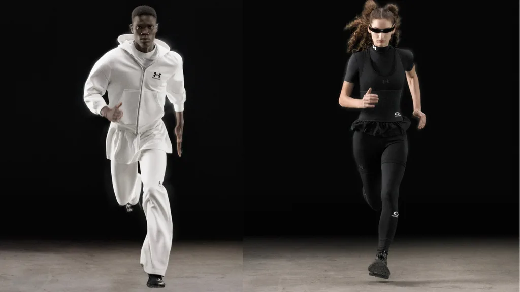 Balenciaga x Under Armour athletic collection.