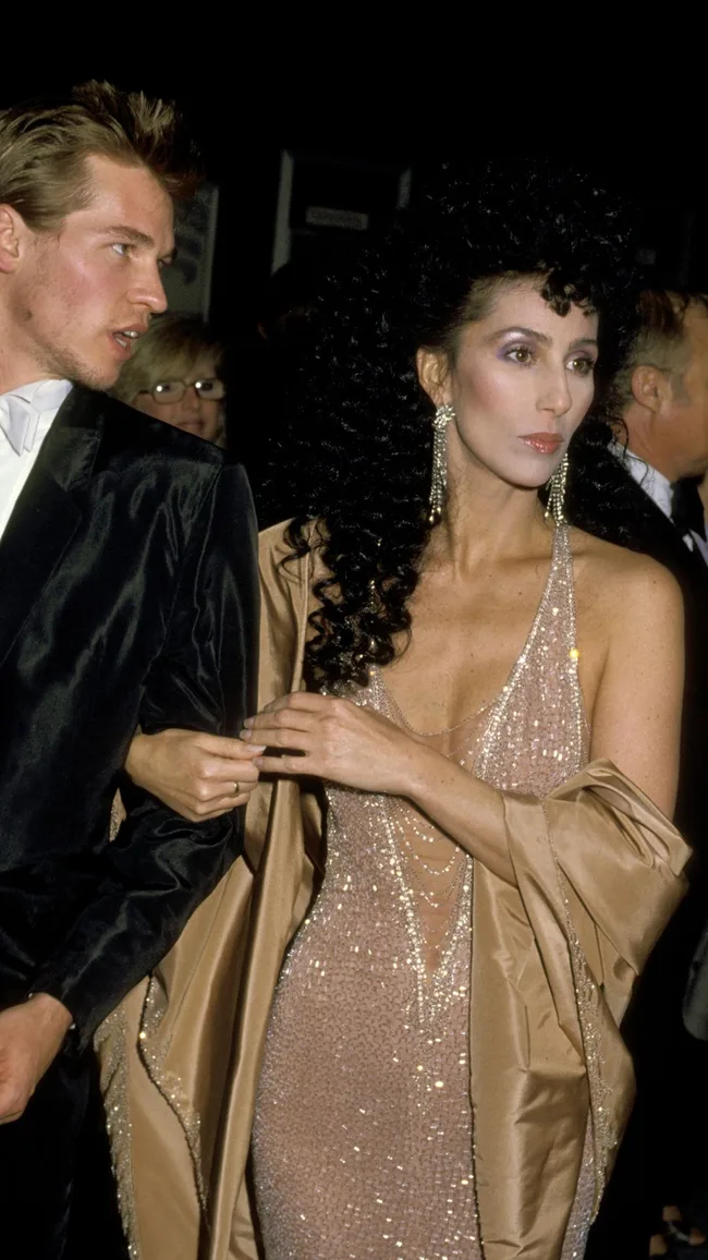 cher best looks oscars with val kilmer