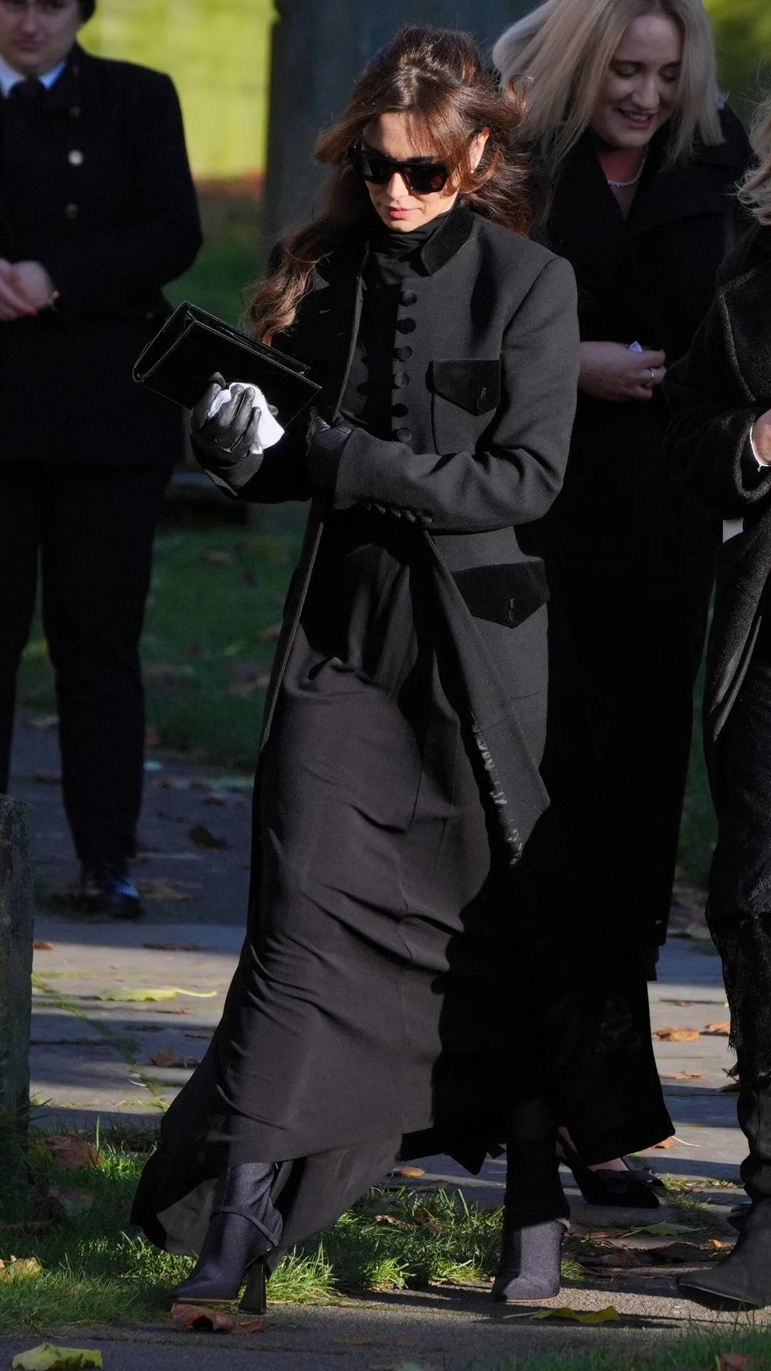 cheryl cole at liam payne funeral