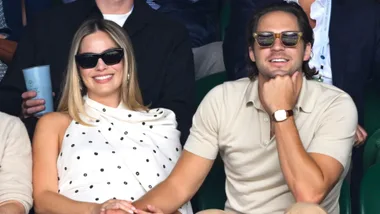 margot robbie and tom ackerley relationship at the tennis