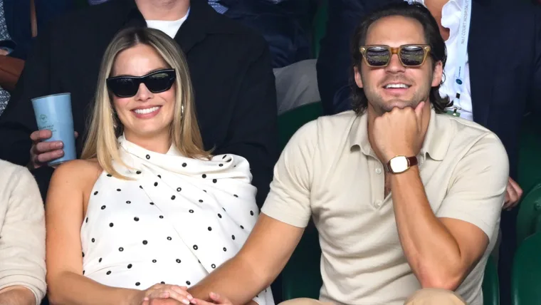 margot robbie and tom ackerley relationship at the tennis