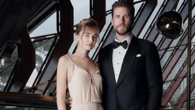 Gabriella Brooks and Liam Hemsworth Chanel ballet Sydney