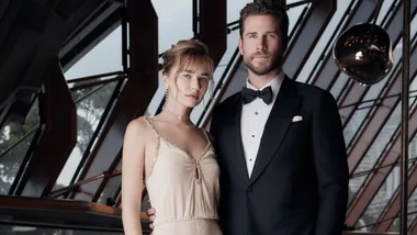 Gabriella Brooks and Liam Hemsworth Chanel ballet Sydney