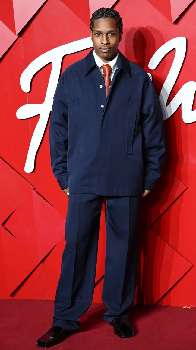 A$AP Rocky attends The Fashion Awards 2024, presented by Pandora at the Royal Albert Hall on December 02, 2024 in London, England.