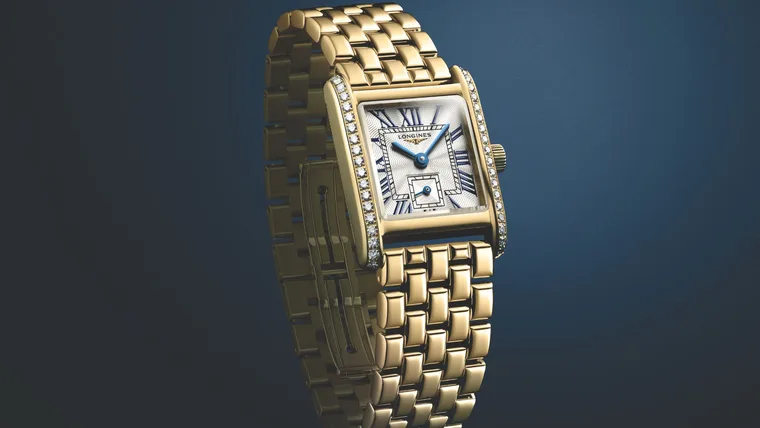 Longines Dolce Vita Mini Watch in 18k Gold