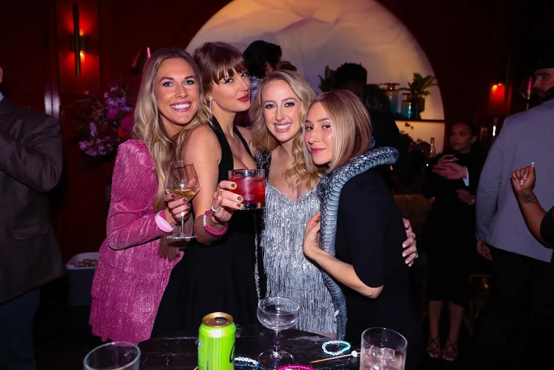 taylor swift birthday party photos with friends dressed in eras tour theme