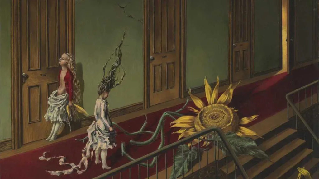 Dorothea Tanning's "A Little Night Music" one of the surrealist artworks that inspired the Dior Couture Spring 2025 Collection