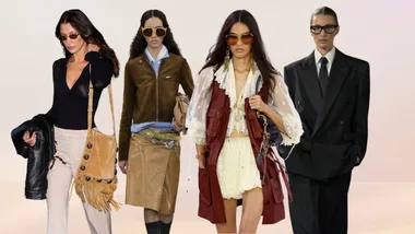 Models from runways that will define 2025 fashion trends like MiuMiu, Saint Laurent, Chloe