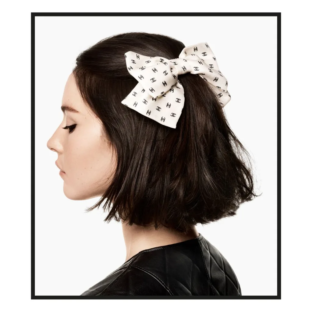 gracie-abrams-sofia-coppola-chanel hair bow