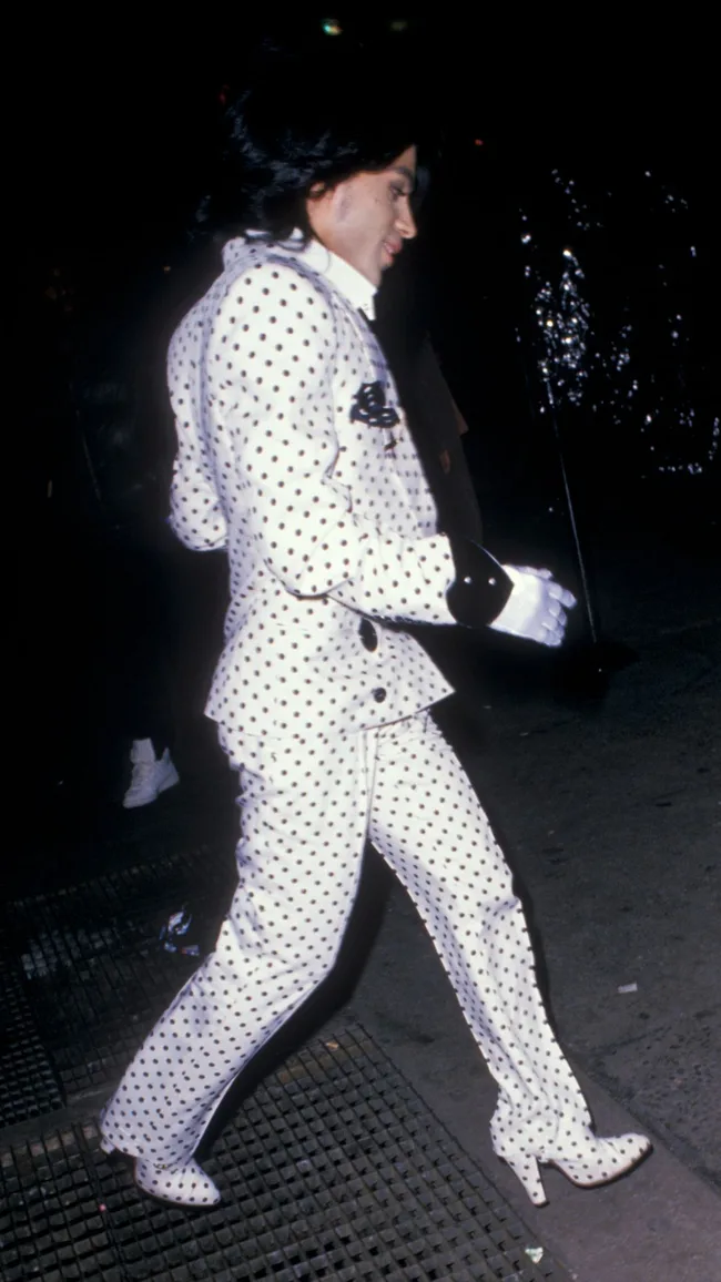 Prince at the Grammys in 1988