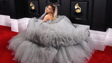 Ariana Grande at the Grammys in 2020