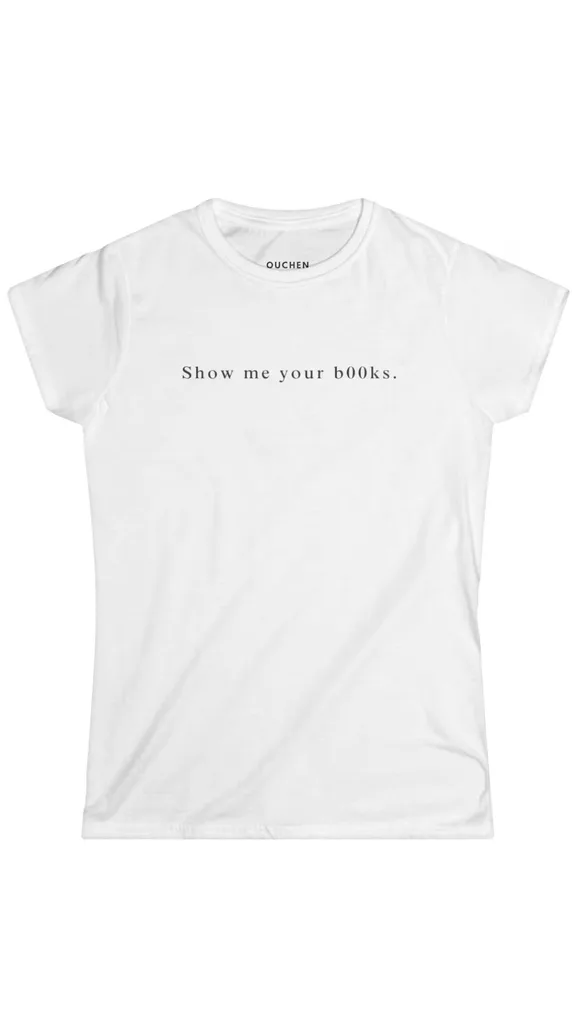 Dua Lipa show me your books tee