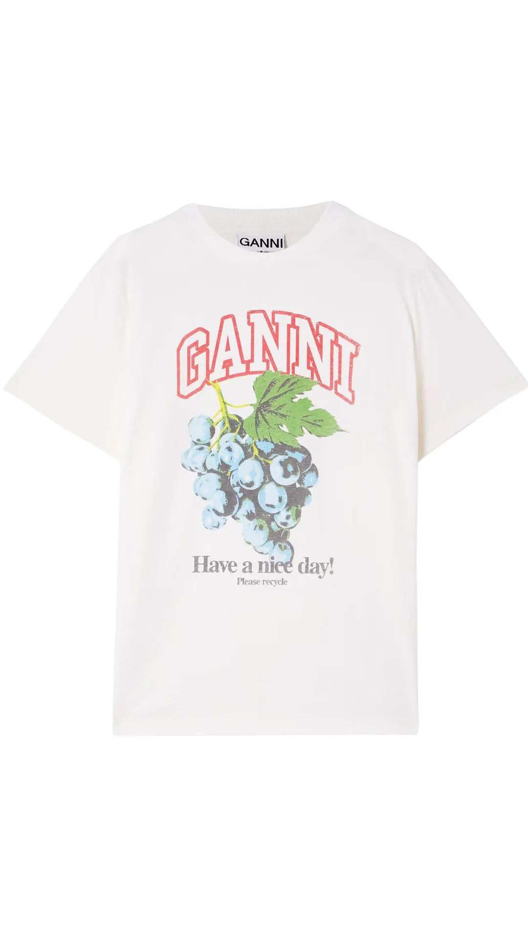 Ganni Grapes tee 