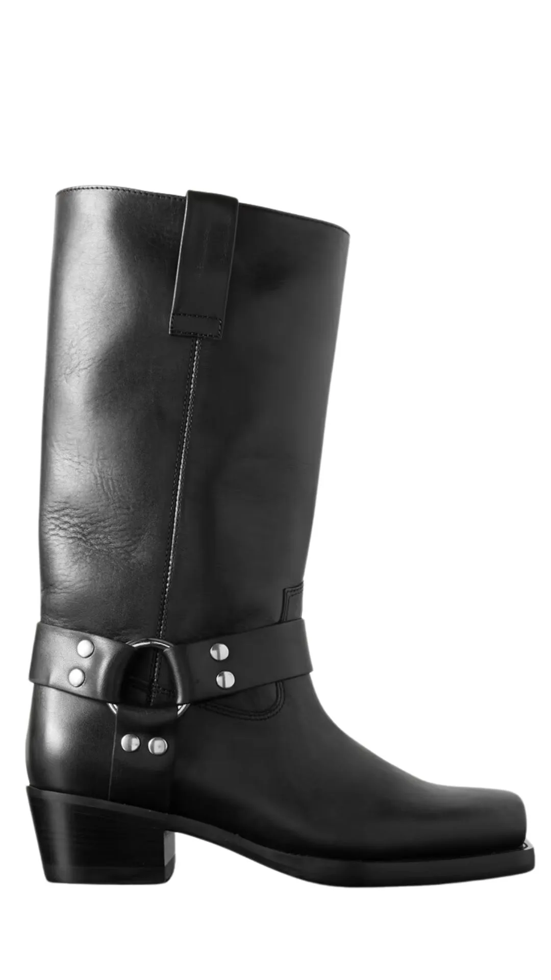 Paris Texac Roxy Embellished Leather Knee Boots