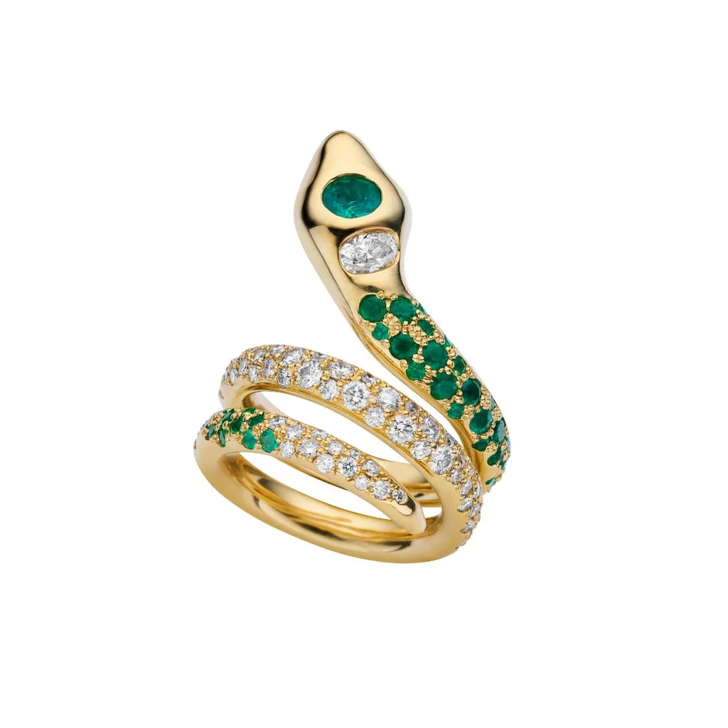 Monika Ruggerino Snake Ring