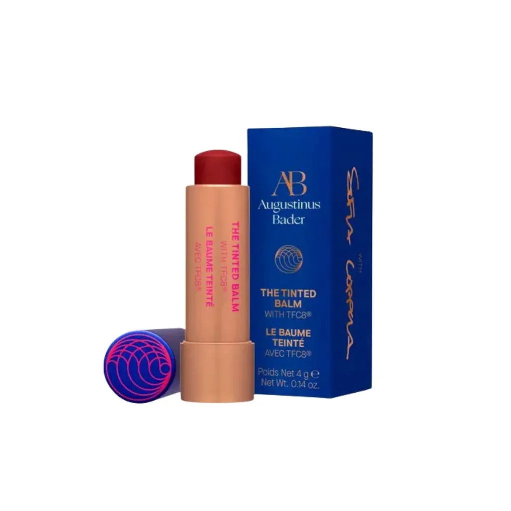 Augustinus Bader Tinted Lip Balm in "Wine"