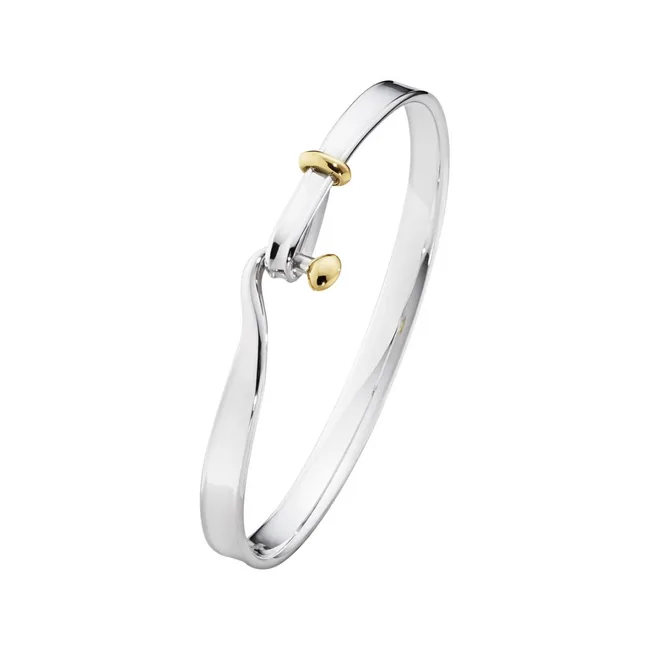 mixed metal jewellery bangle