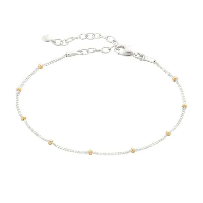 mixed metal jewellery bracelet