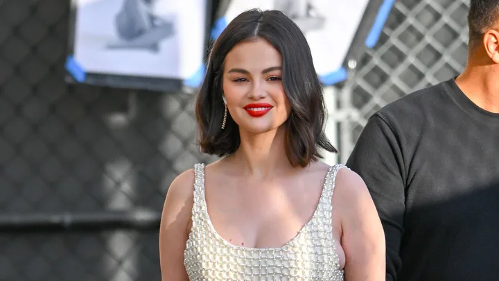 Selena Gomez Is Sampling Bridal Looks Already