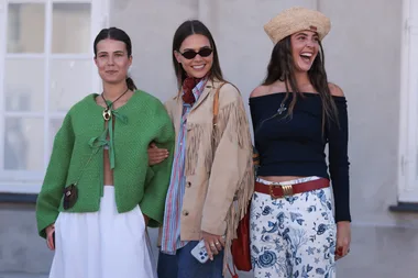 Street Style Outside at Copenhagen Fashion Week SS25