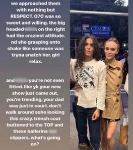 Lily-Rose Depp Has Us Wearing Our Trench Coats Buttoned To The Top