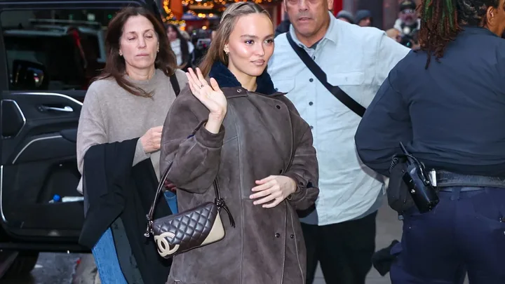 Lily-Rose Depp Has Us Wearing Our Trench Coats Buttoned To The Top