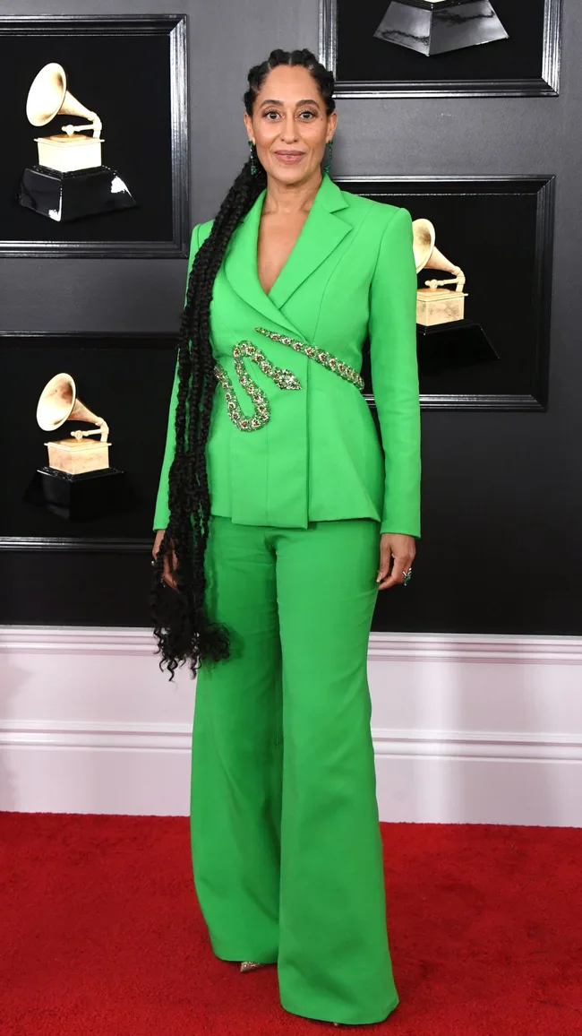 Tracee Ellis Ross at the Grammys in 2019