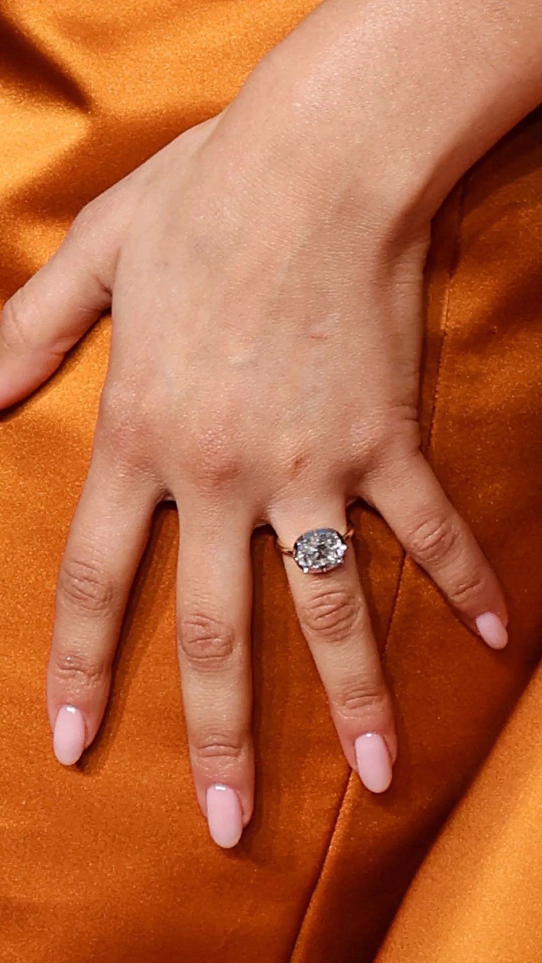 Zendaya's engagement ring from long term boyfriend Tom Holland is a 5 carat east west diamond by British jewelry designer Jessica McCormack