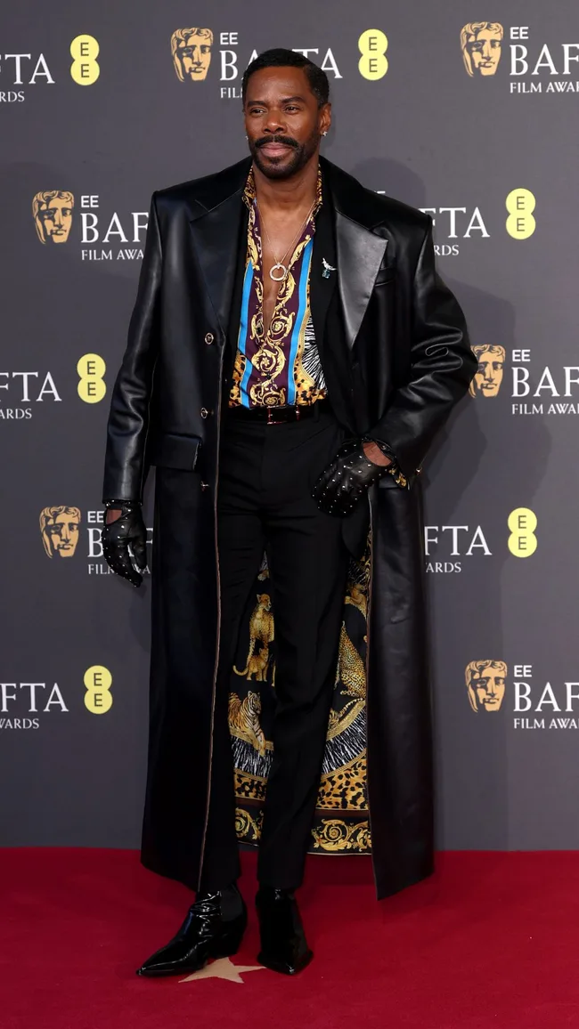 baftas red carpet 2025 colman domingo